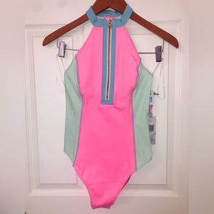 LoveShackFancy X Hurley 1 piece bathing suit